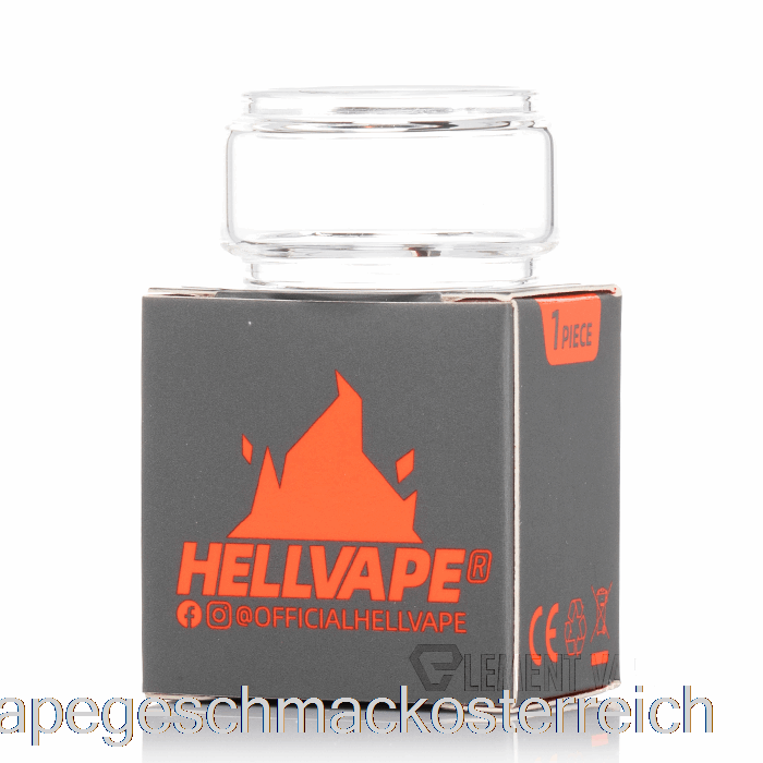 Hellvape TLC Ersatzglasröhre 5 Ml PCTG-Röhre Vape-Geschmack